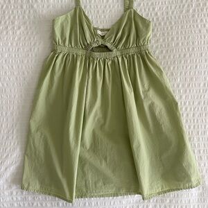 Light Green Mini Dress